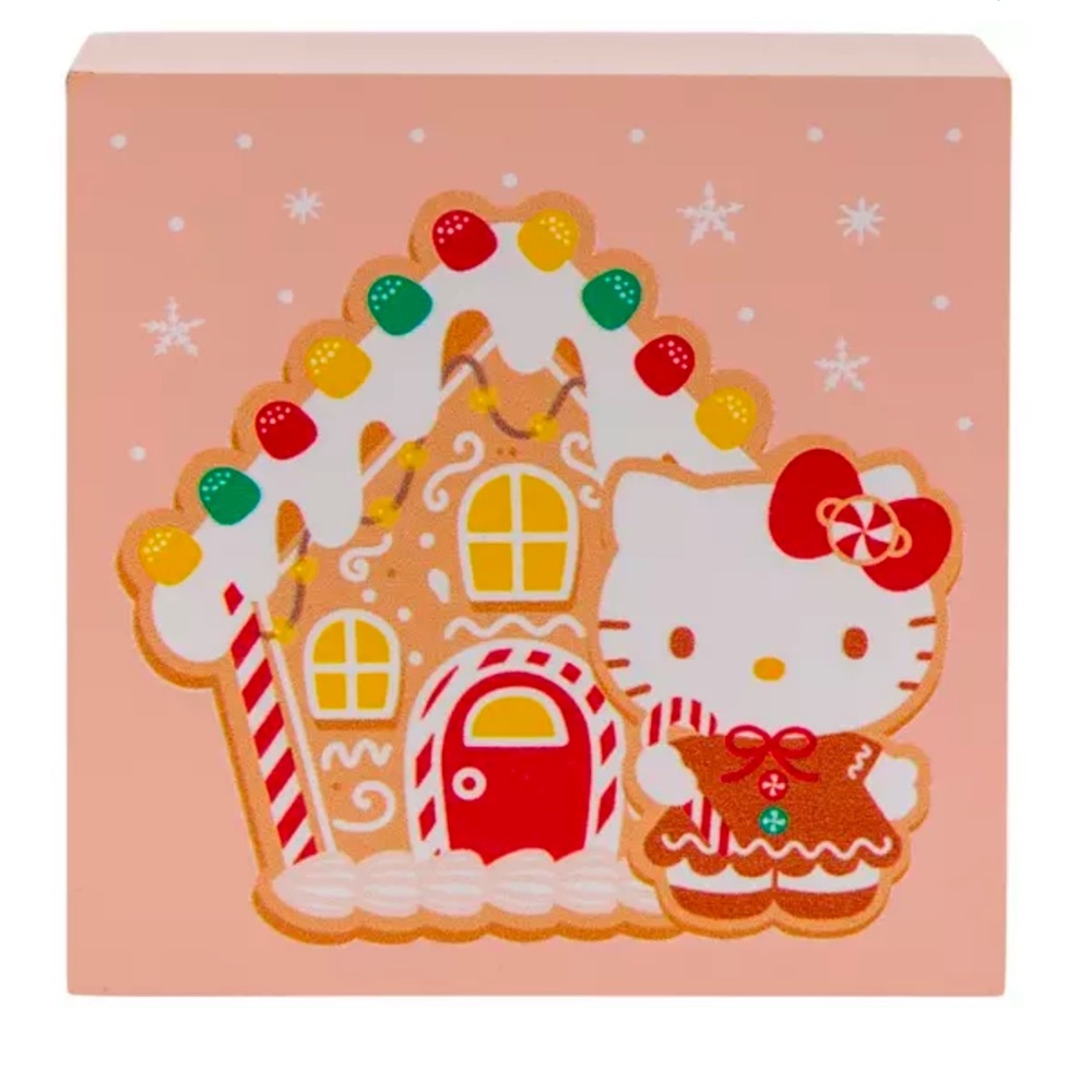 Sanrio Gingerbread Hello Kitty Wall Decor